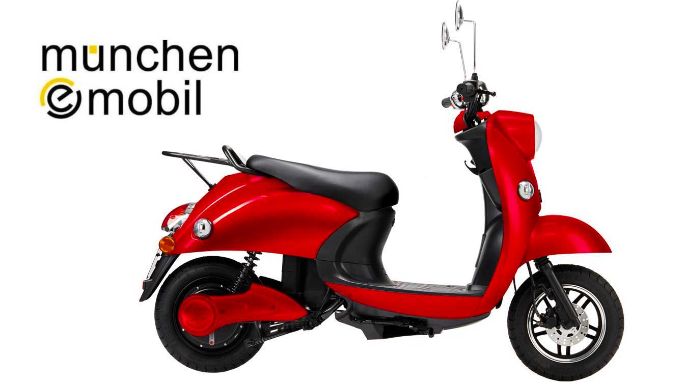 UNU Elektroroller Elektromobilität Förderung Stadt München